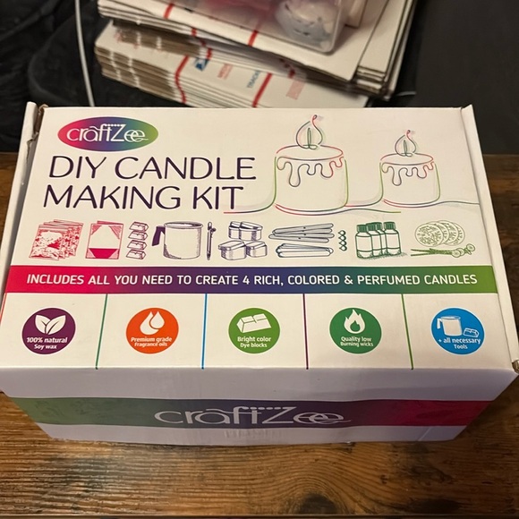 DIY Candle Making Kit Missing Some Supplies - Picture 1 of 7